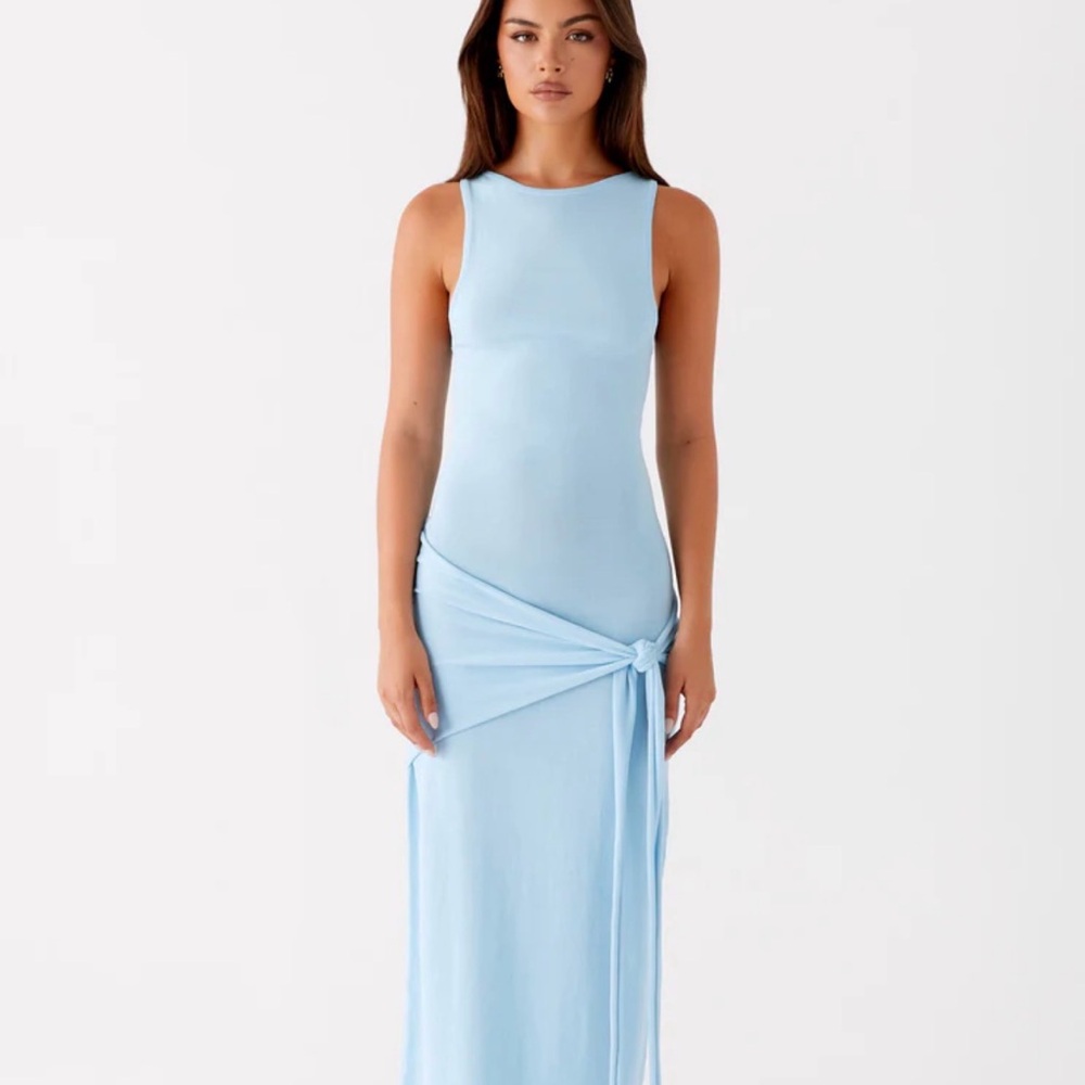 Peppermayo Sky Blue Maxi Dress